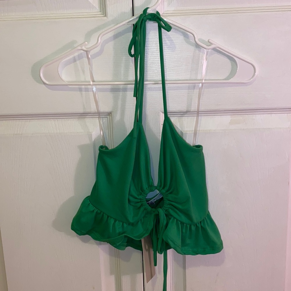 Gaze halter top tank